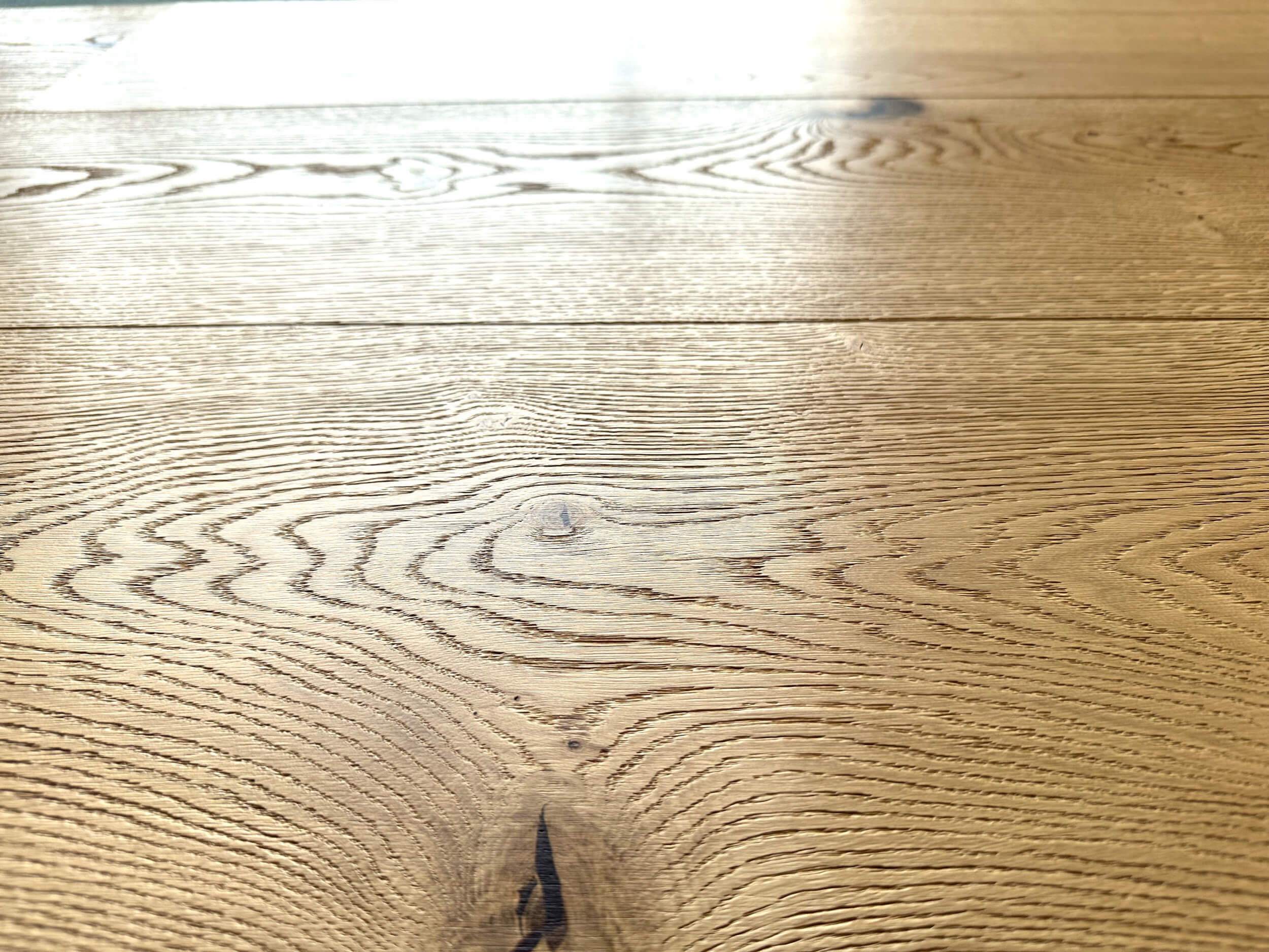 BD Landhausdiele 25 - 2V - XL Eiche natur - rustikal - gebürstet - weiss geölt