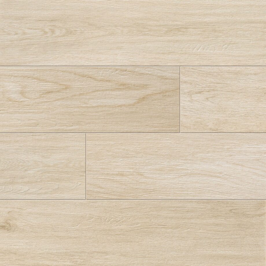 Feinsteinzeug - Landhausdiele -  Beige matt gebürstet